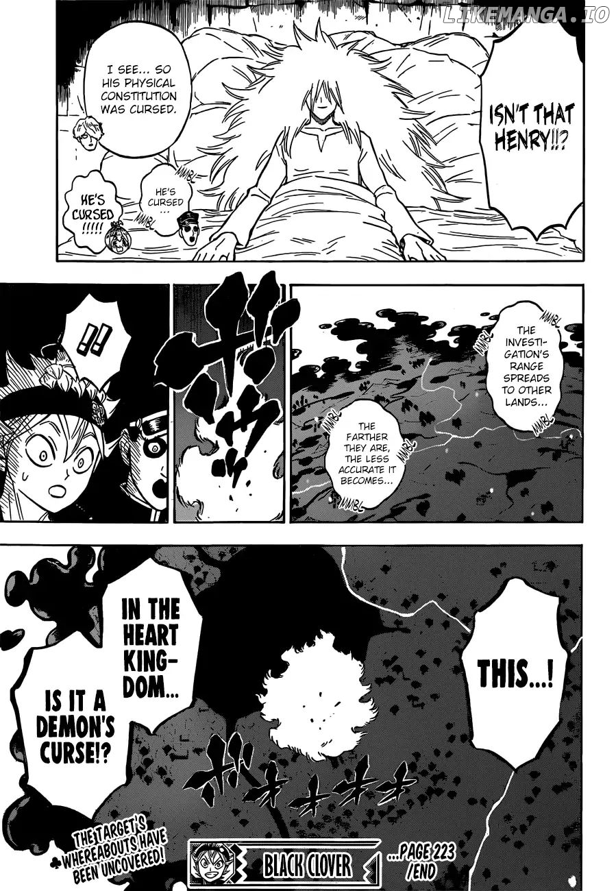 Black Clover chapter 223 image 16